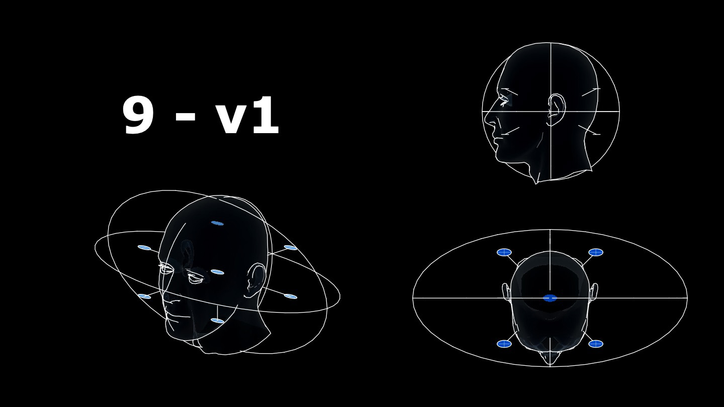 9 points de Mesures de la zone d'écoute by Andy Mac Door
